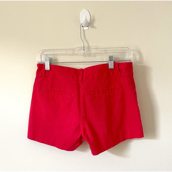 Banana Republic Short 3"  Low Rise Shorts Bright Pink Size 4 - Picture 2 of 7